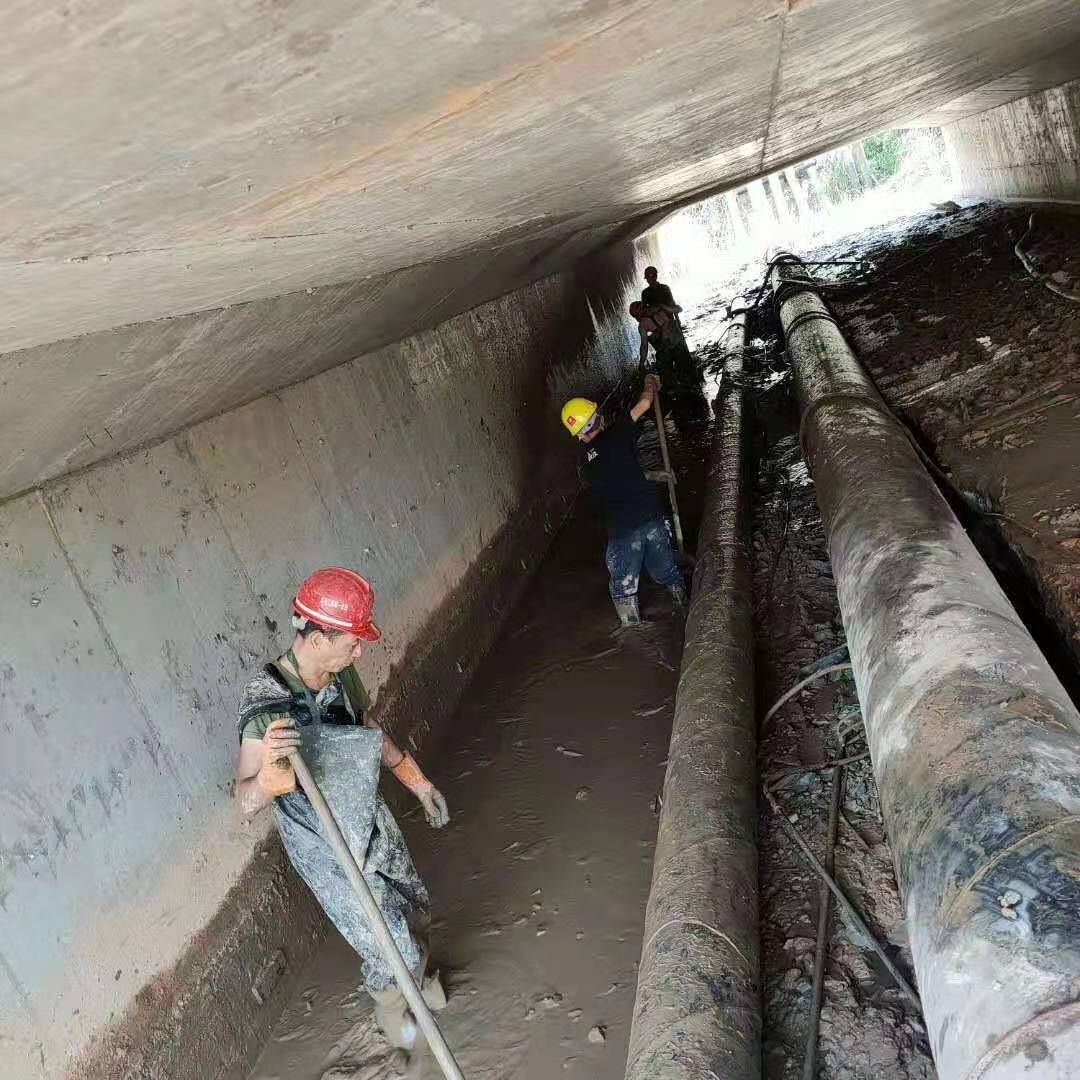南城街道工业管道清淤